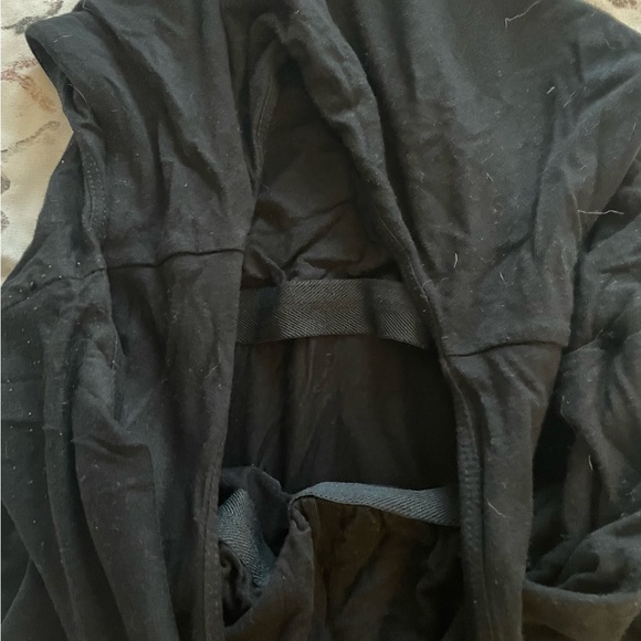 A Pea In The Pod Maternity black ruched sides sleeveless midi dress, size S - Picture 10 of 11